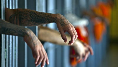 View inside Arizona's maximum security prison.