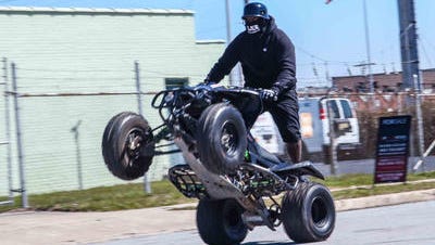 Dirt Bike Street Riding Escape Or Nuisance