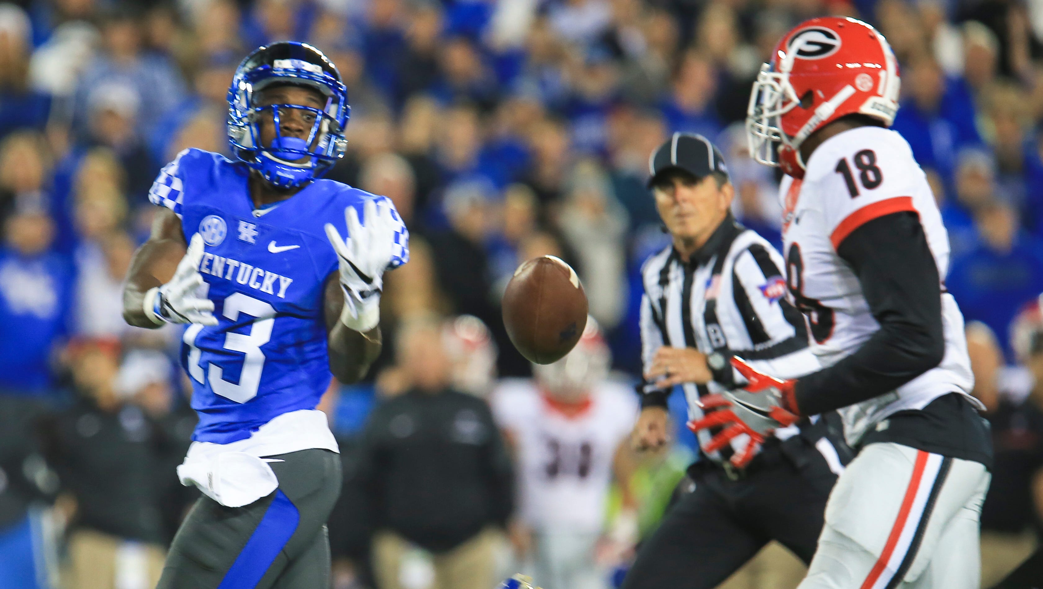 Kentucky Football Live Updates From Uk Vs Georgia