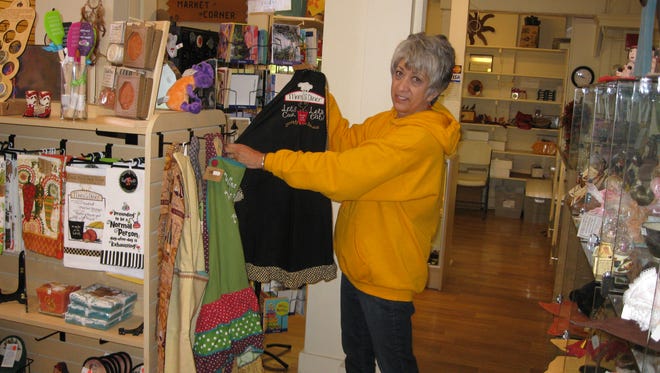 Diane Diaz is looking for some unique gift ideas at the Deming-Luna-Mimbres Museum Gift Store. For those special gifts, do your holiday shopping at the museum gift store. The museum is located at 301 S. Silver St., and the gift store is on the ground floor of the museum. It is open from 9 a.m. to 4 p.m., Monday through Saturday.  There is a great selection of gifts and new items coming in weekly.
