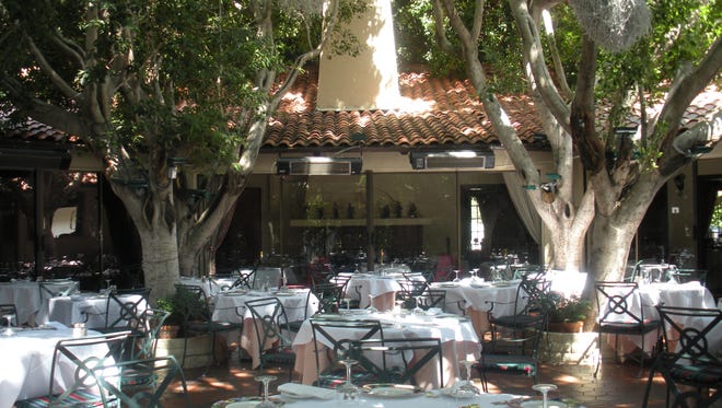 Le Vallauris in Palm Springs is one of the Coachella Valley's premier French restaurants.