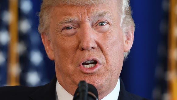 This file photo taken on August 12, 2017 shows US President