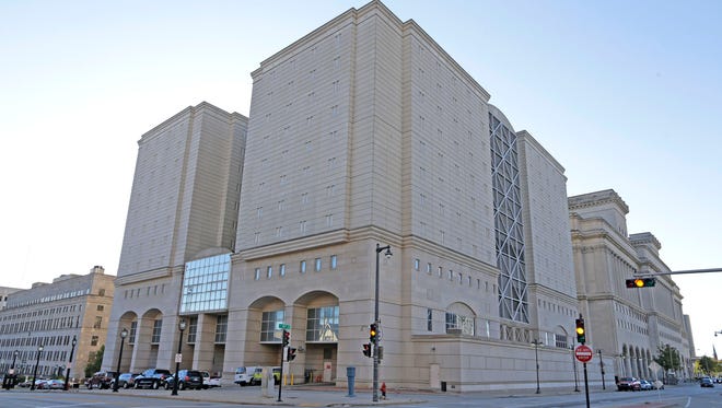 The Milwaukee County Jail building.