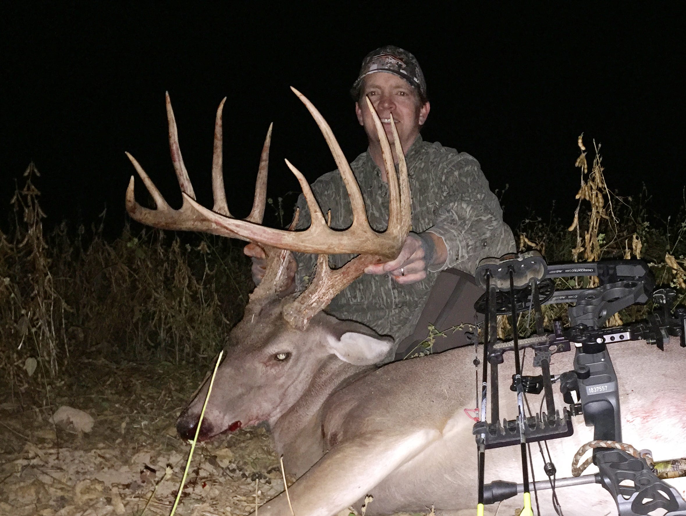 Earl Stubblefield's Lafayette County monster has broken the state record for an archery typical buck.