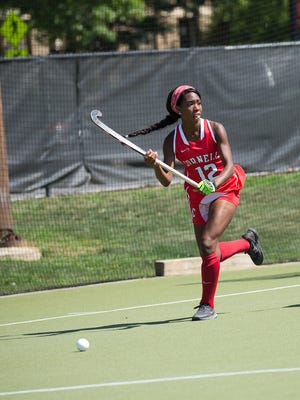 Cornell junior Krysten Mayers of Parsippany was named Ivy League Field Hockey Player of the Week.