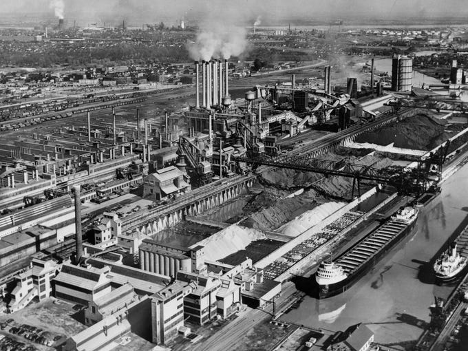 Ford Rouge plant through the years