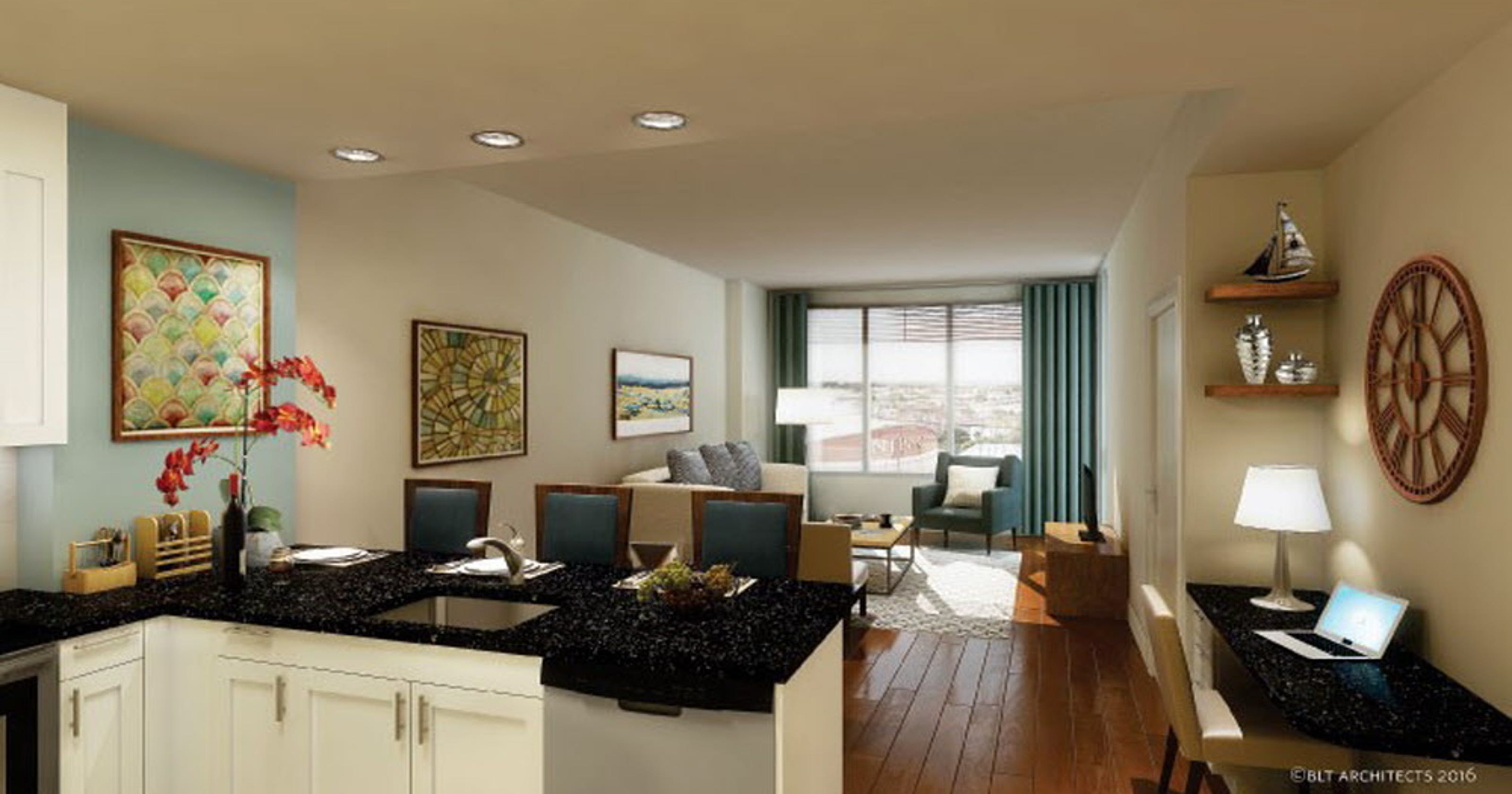 Newark luxury apartment construction begins