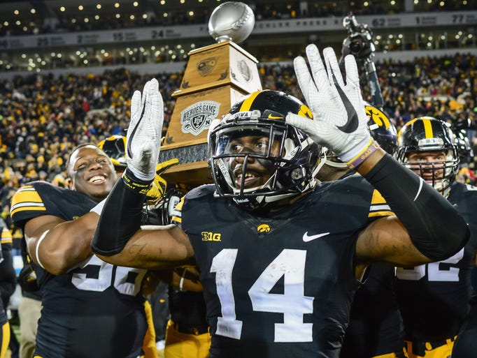 Iowa cornerback Desmond King was named to the all-Big