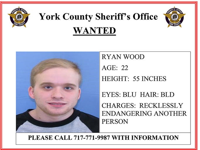 York County Sheriff's Office Wanted