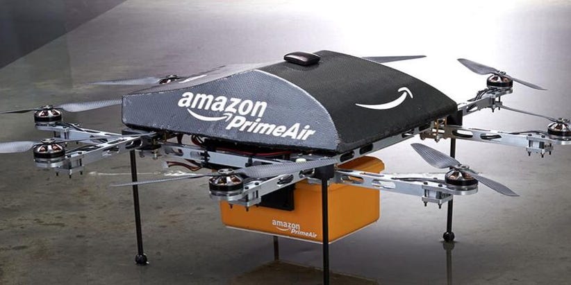 amazon testing delivery by drone ceo bezos says