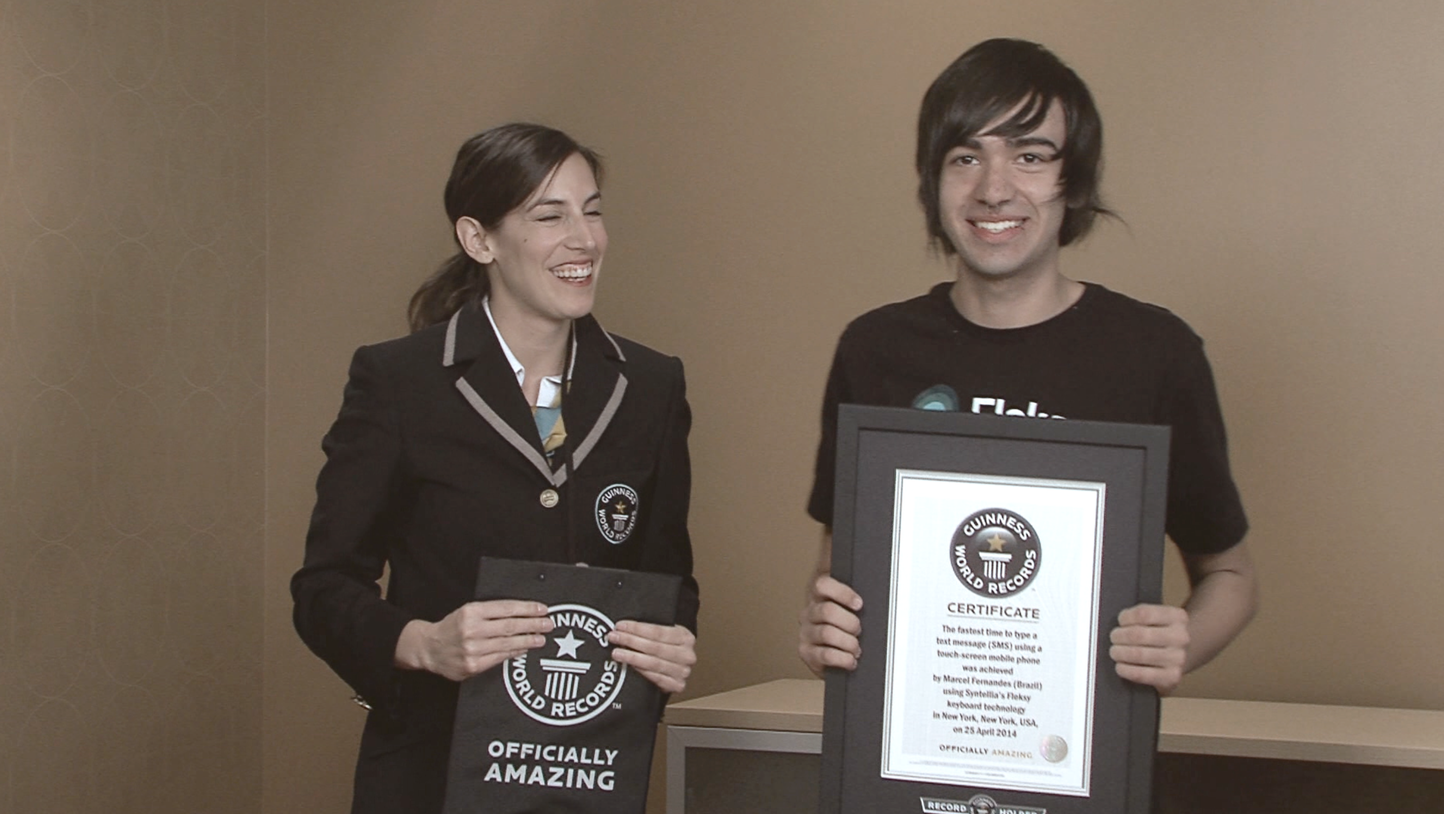 Teen Breaks Guinness Record For Fastest Texter