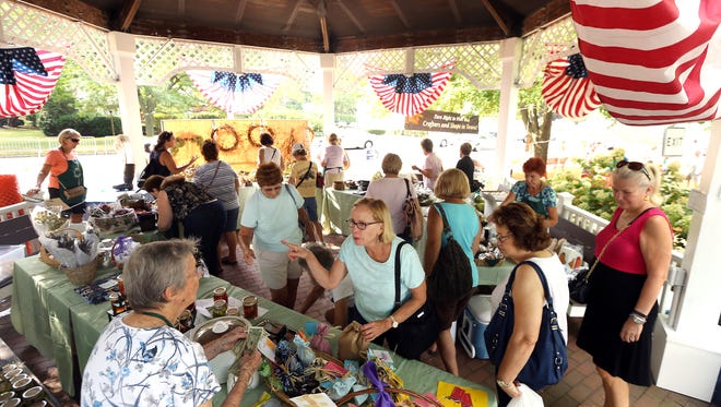 Chester's 43rd Annual Fall Craft Show will include more than 200 tents filled with fine handmade crafts.. September 10, 2016, Chester, NJ