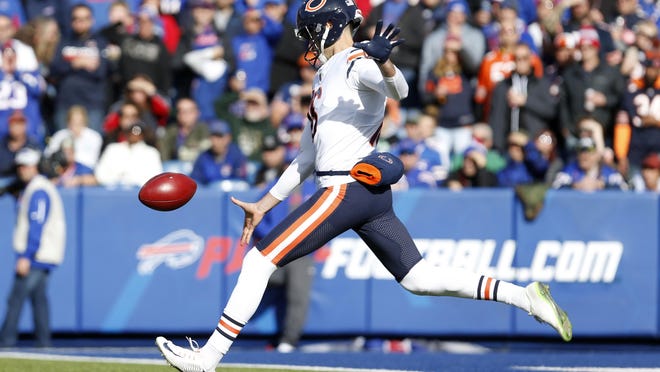 Punter Pat O'Donnell has been with the Bears since 2014.