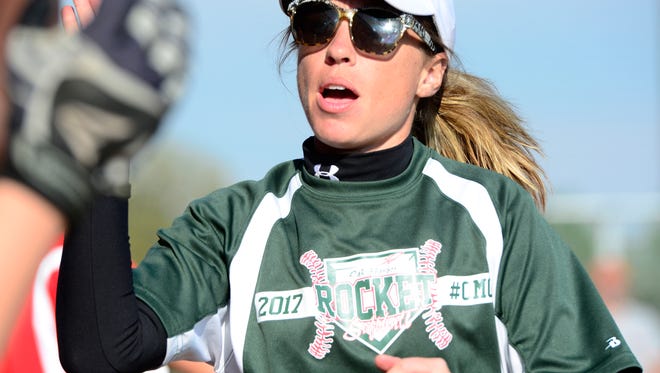 Kelly (Traver) Decker helped keep Oak Harbor's girls focused and motivated.