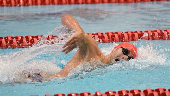 IU junior Blake Pieroni is an Olympic gold medalist in the 400-meter freestyle relay.