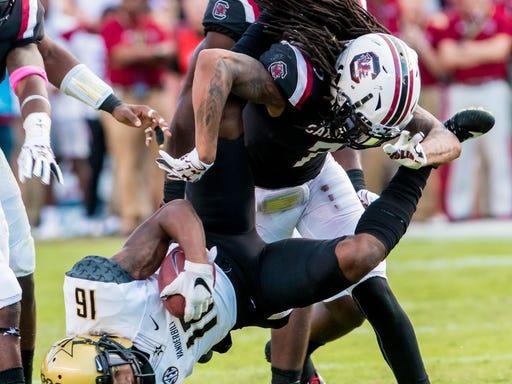 How South Carolina Beat Vanderbilt 34 27