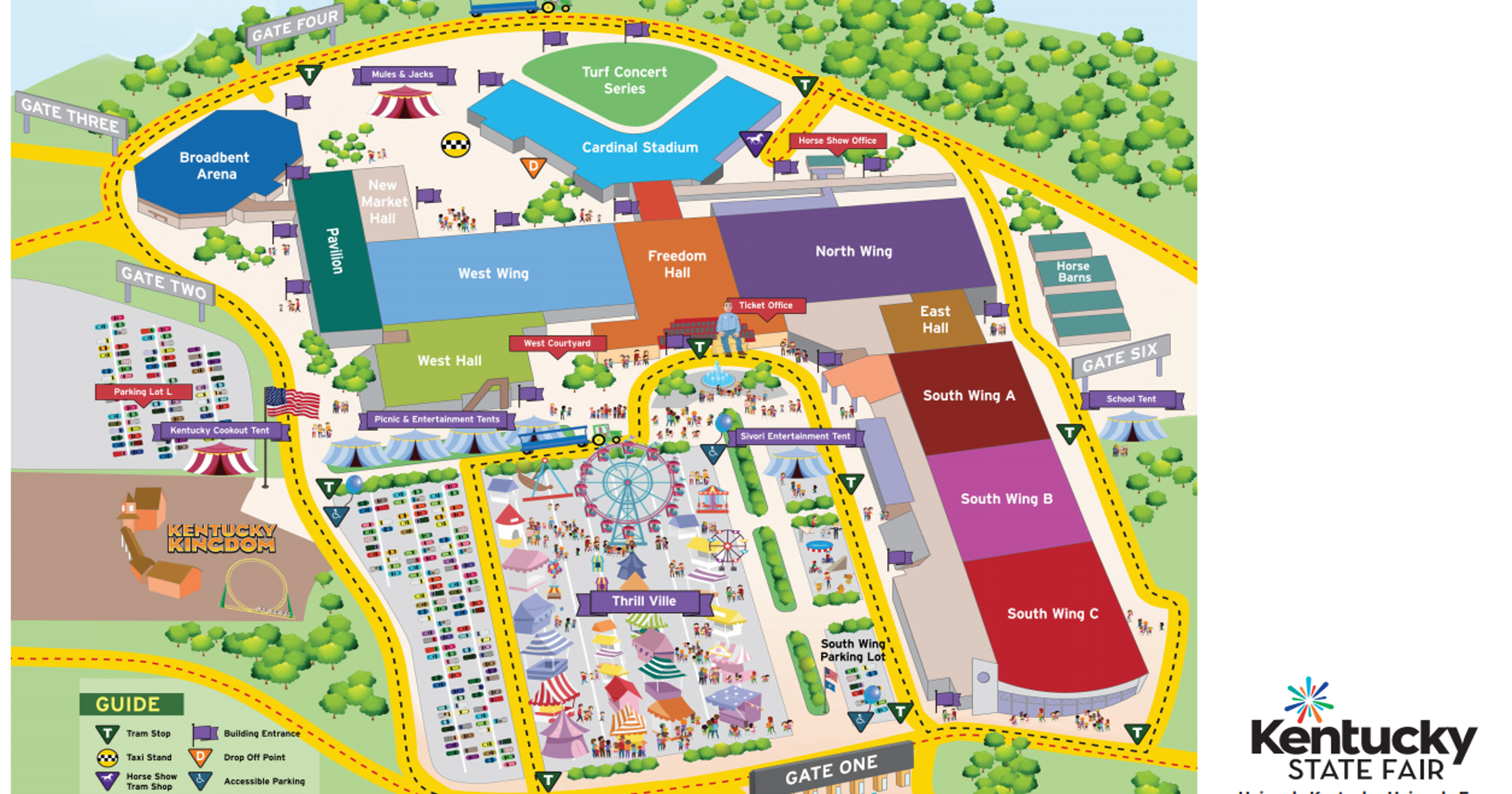 Ky State Fair Map