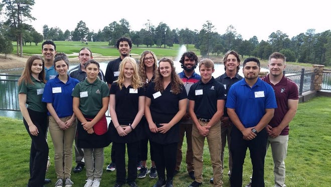 Committee members said they hope to see the young  scholarship recipients return next summer to work at the Alto Lakes golf and Country Club.
