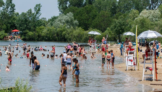 Brookfield's Fox Brook Park is always a popular destination during the summer months. The beach, along with five others in Waukesha County, opens for the 2021 season on May 28.