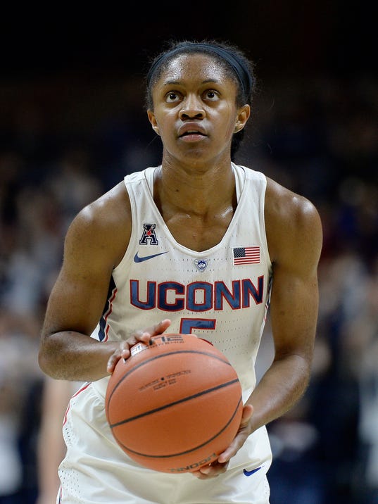Crystal Dangerfield struggles for consistency at UConn