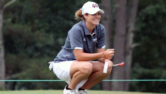 Mississippi State's Ally McDonald looks to make the cut during Friday's women's US Open.