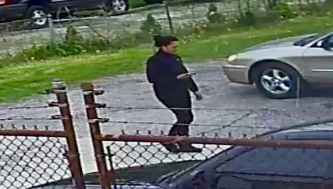 Indianapolis Metropolitan Police are asking for public assistance in finding an identifying this woman, who they believe to be connected to the April 17, 2017 shooting death of 39-year-old Jimmy McKinnley.