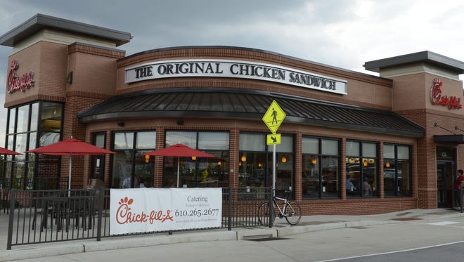 Chick-fil-A restaurant in King of Prussia, Pa.