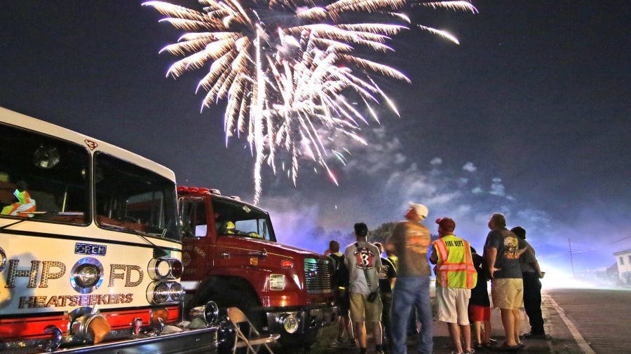 4th of July Seeing fireworks in Greenville, Anderson, Spartanburg, SC