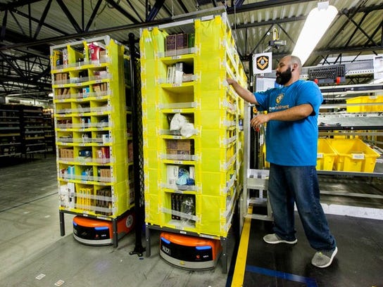Amazon has invested heavily in its warehouse operations