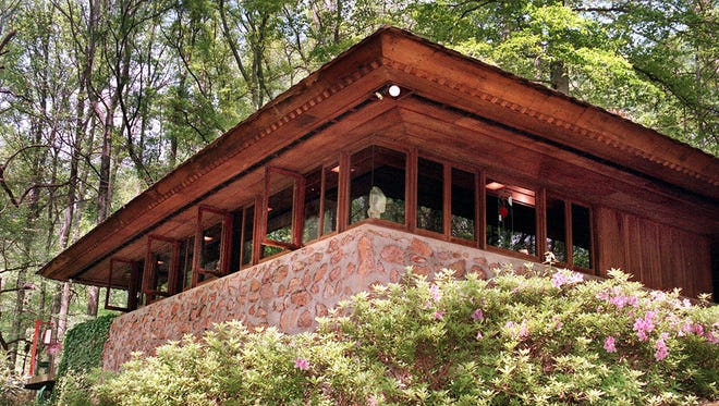 A Greenville News file photo of Broad Margin, the Frank Lloyd Wright house in Greenville.