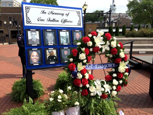Mpd Law Enforcement Officials Honor Fallen Officers