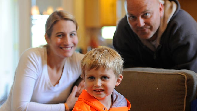 Chad Carr with Tammi and Jason