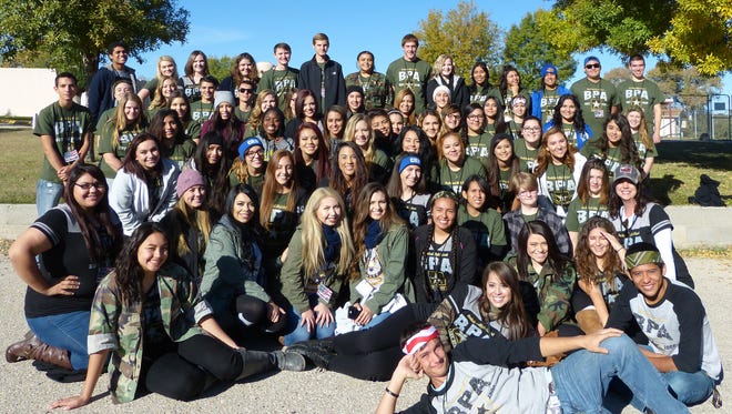 Members of Carlsbad High School's BPA attended a leadership camp in November.