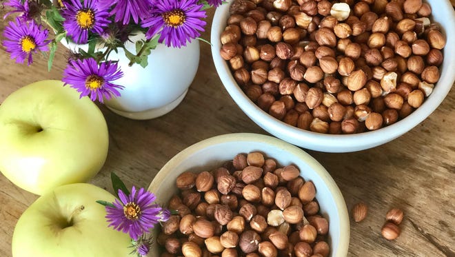 Hazelnuts, or filberts, satisfy during cooler temperatures in both savory and sweet recipes.