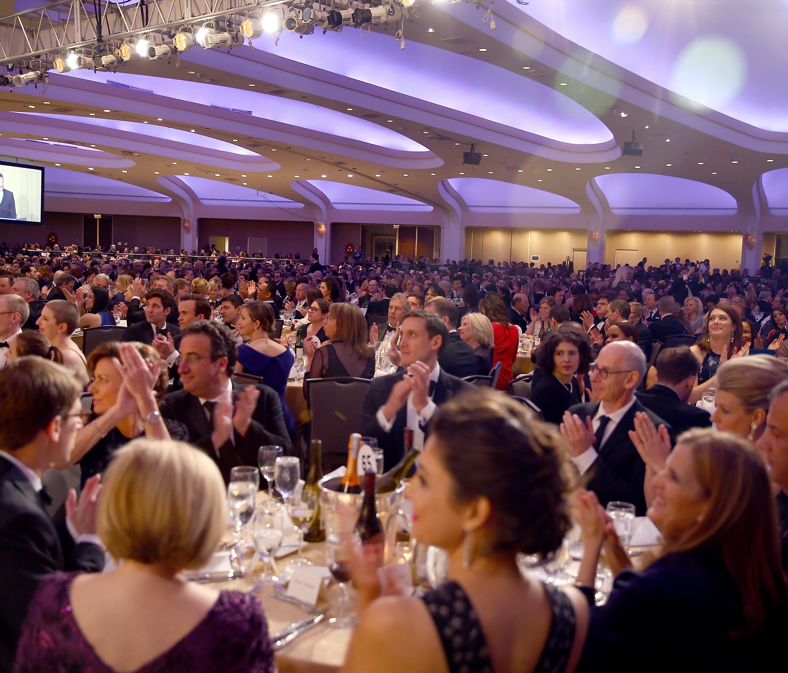 During the 2018 White House Correspondents' Dinner at the Washington Hilton on April 28, 2018.
