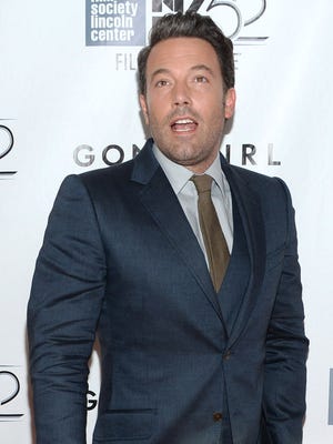 Ben Affleck Visits Michigan State Football Practice