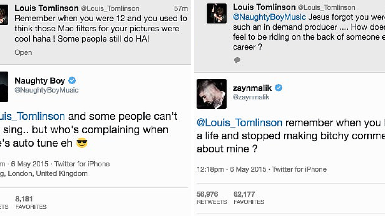 Louis tomlinson twitter larry