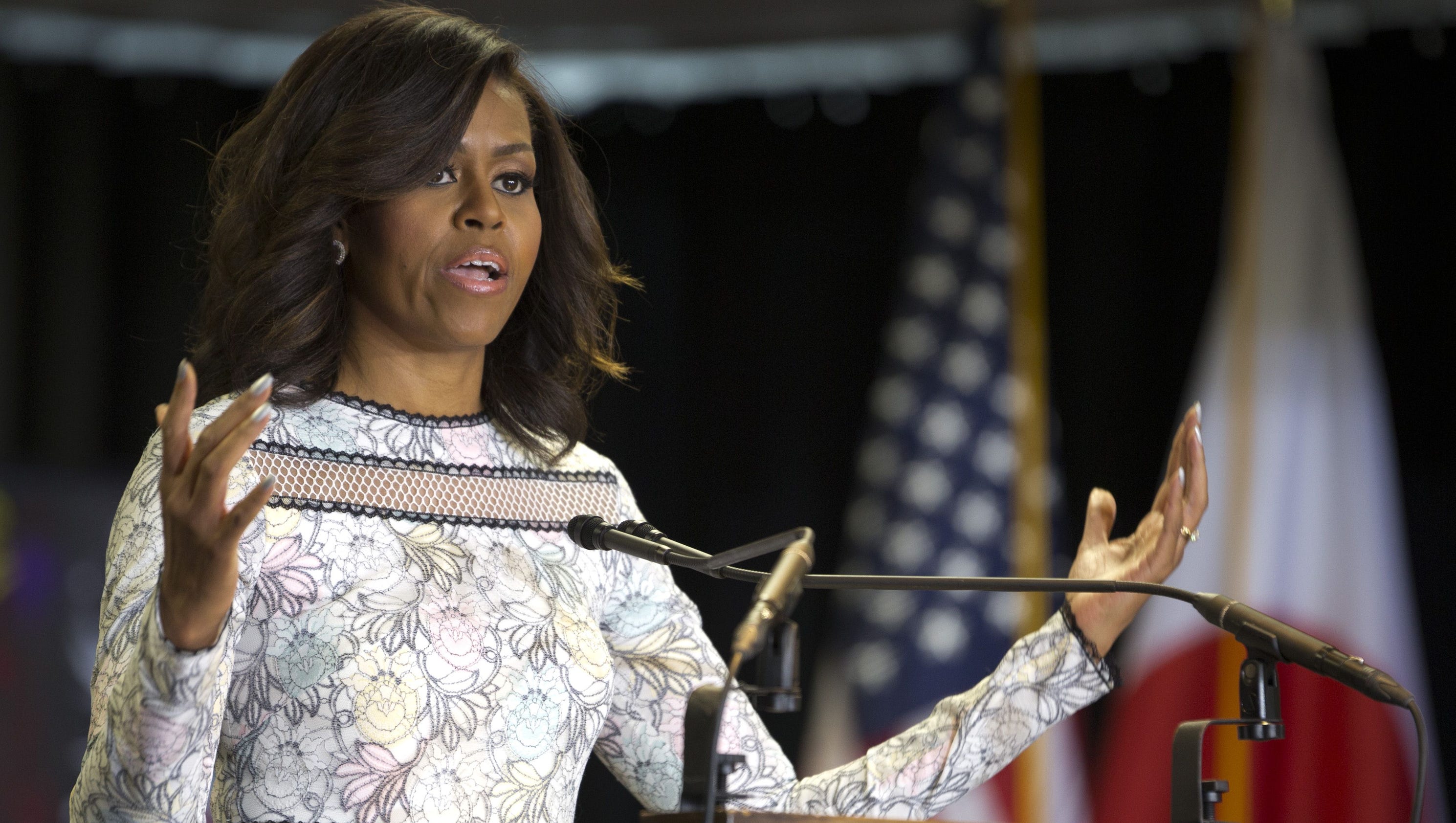 First lady Michelle Obama to speak today at Wayne State