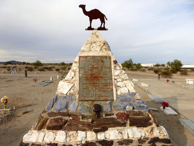 Image result for Hadji Ali ariz camel Quartzsite