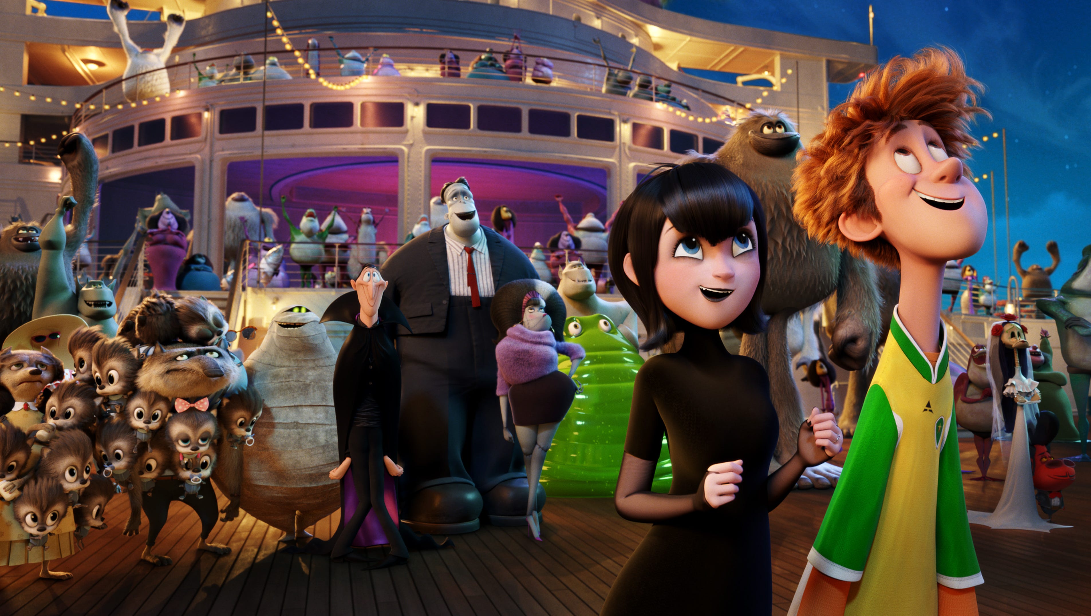 Hotel Transylvania 3 Vampire Love Abounds In Silly Touching Tale Summer vacation, cruising into theaters next summer! hotel transylvania 3 vampire love