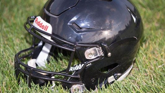 Marshall football helmet.