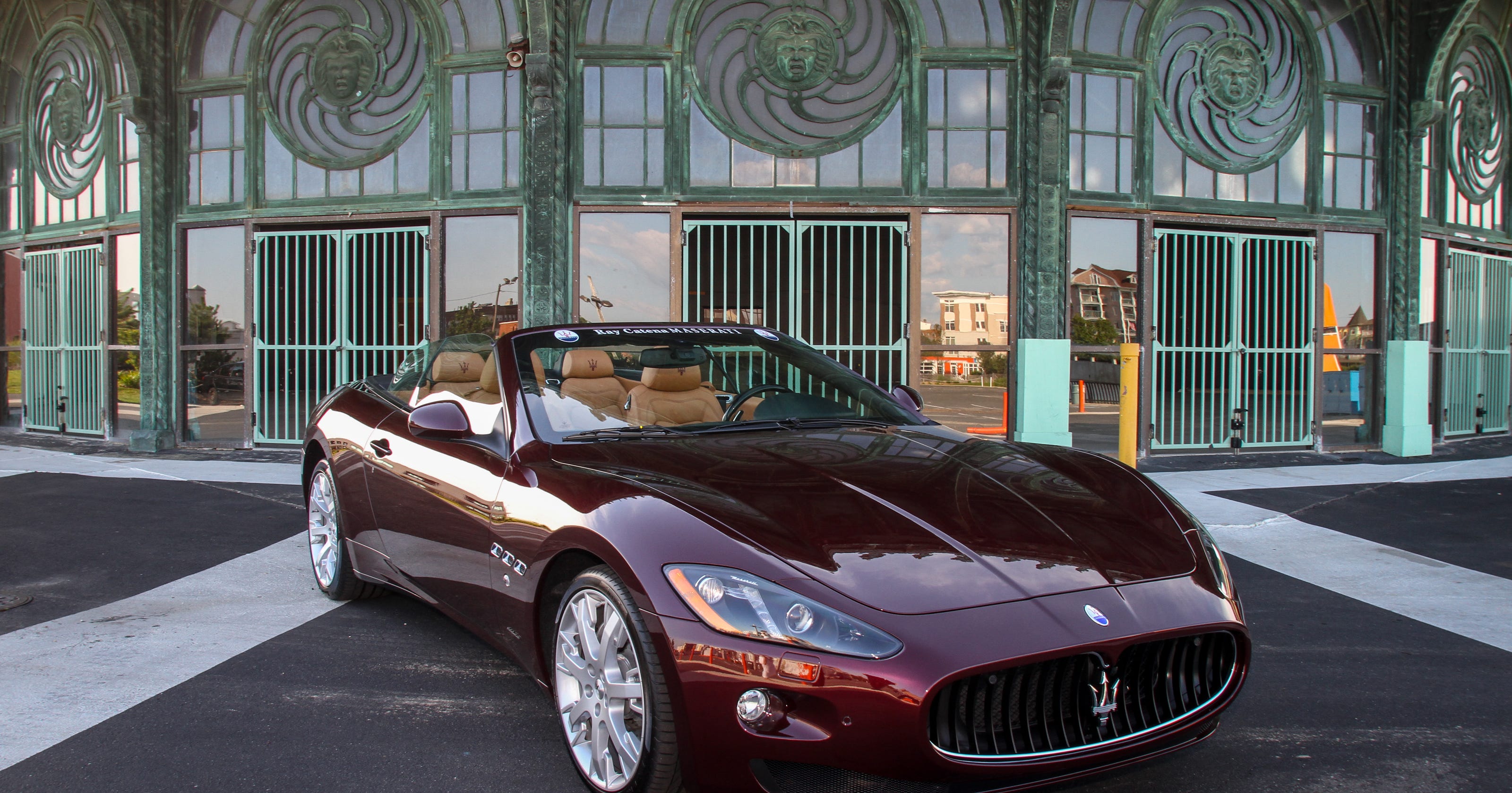 Luxury Cars Make Dashing Entrance At The Shore