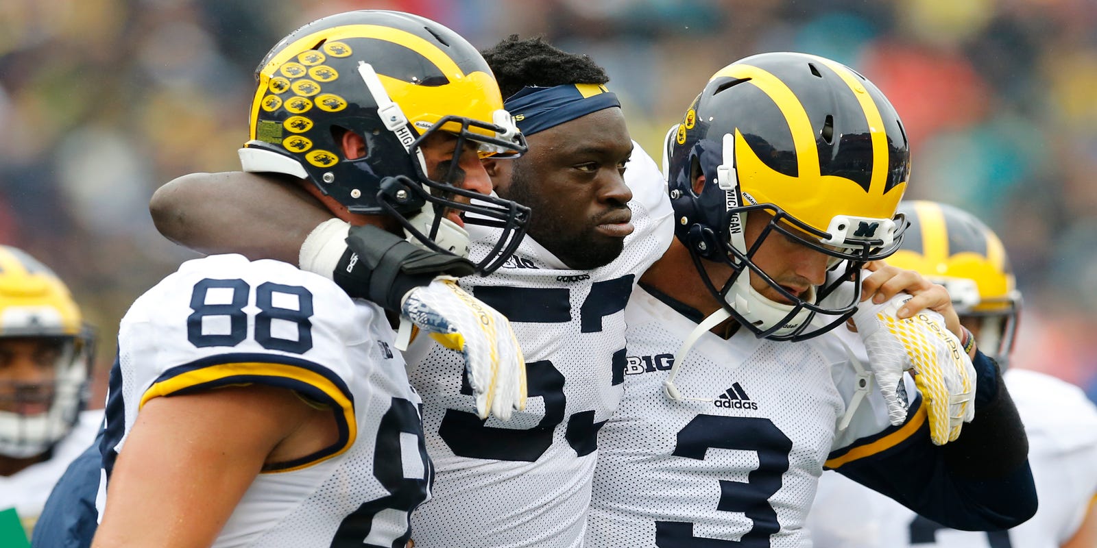 With Mario Ojemudia Done Michigan Football Depth Chart Shuffles