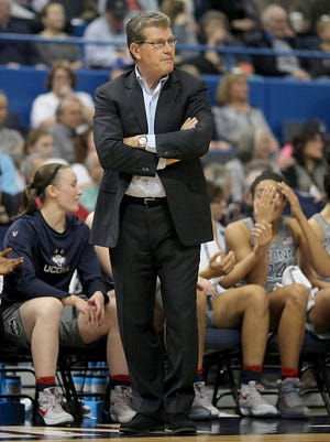 UConn women's basketball coach Geno Auriemma has coached  11 NCAA championship teams.