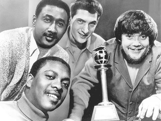 Booker T. Jones and the MG's (at top from left) Al