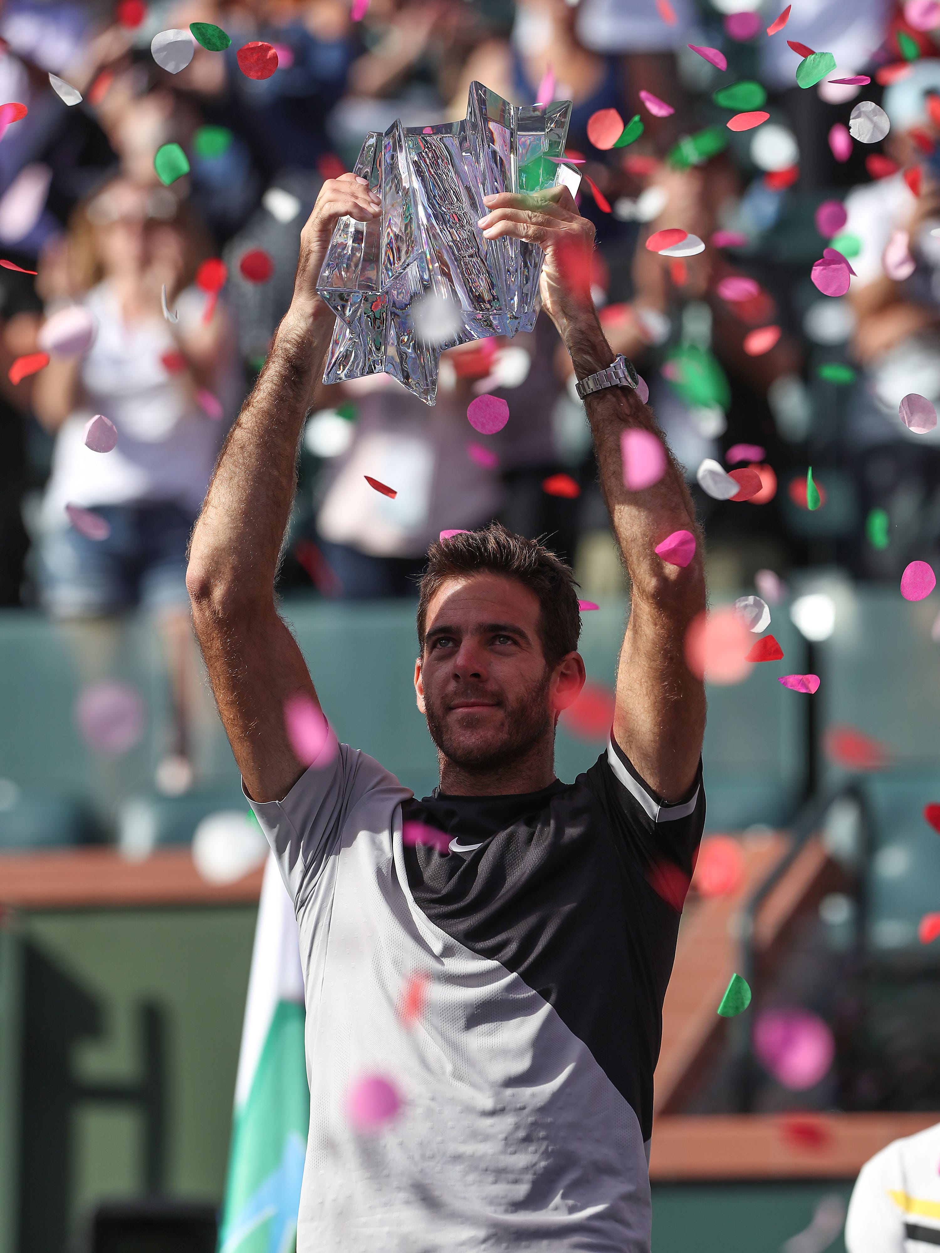 Juan Martin Del Potro Defeats Roger Federer In Dramatic Indian Wells Final