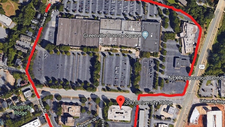 Greenville County Square Map County Council To Weigh Plan To Kill County Square's $1B Redevelopment