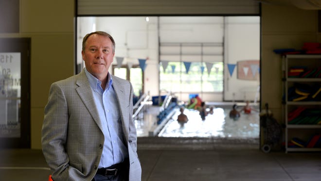 Steven Scott is the executive director of Upstate Splash, a non-profit that teaches children how to swim.