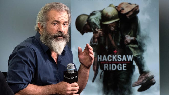 Mel Gibson discusses “Hacksaw Ridge” in New York City on Nov. 2, 2016.