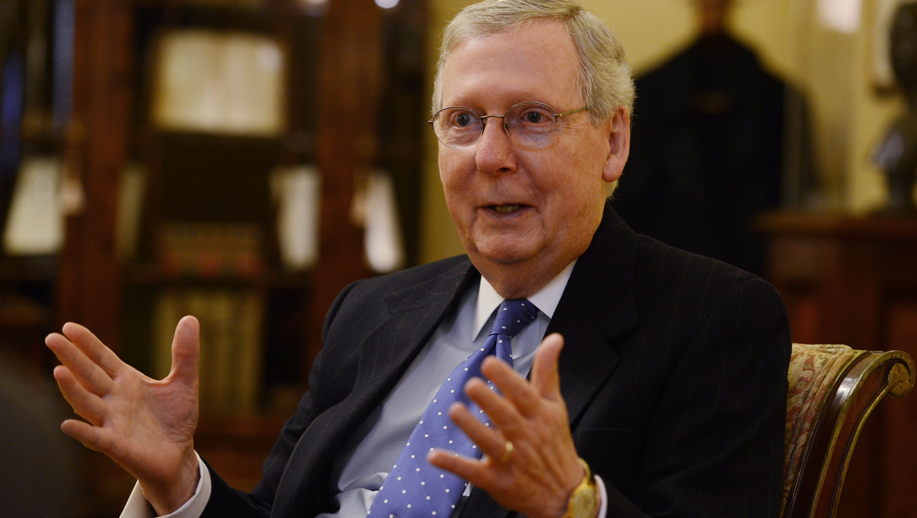 Mitch Mcconnell Visits John Mccain To Talk About Friendship Old Times